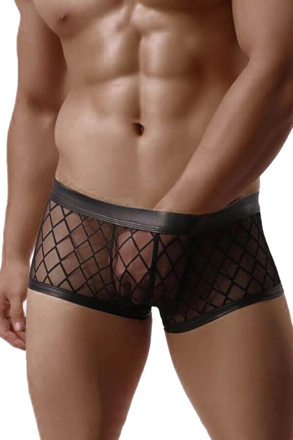 MENS BOXERS MP056 BLACK (Size: S)