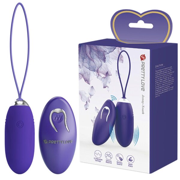 PRETTY LOVE   Jenny   Youth,  Wireless remote control 12 vibration functions