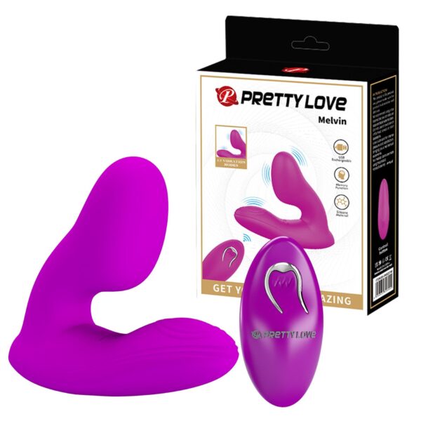 PRETTY LOVE   Melvin, 12 vibration functions Memory function Wireless remote control