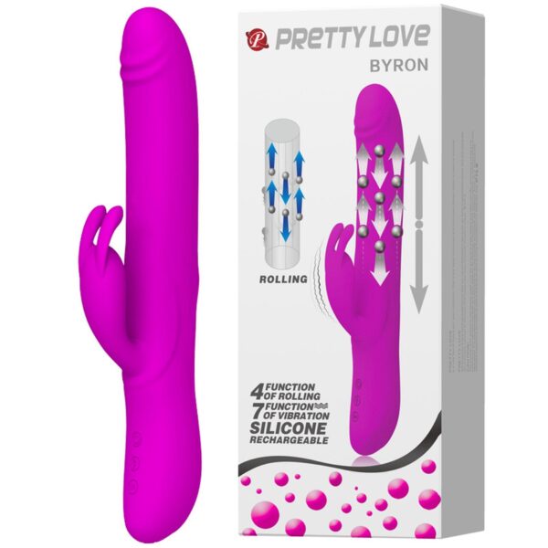 PRETTY LOVE   BYRON, 7 vibration functions, USB rechargeable