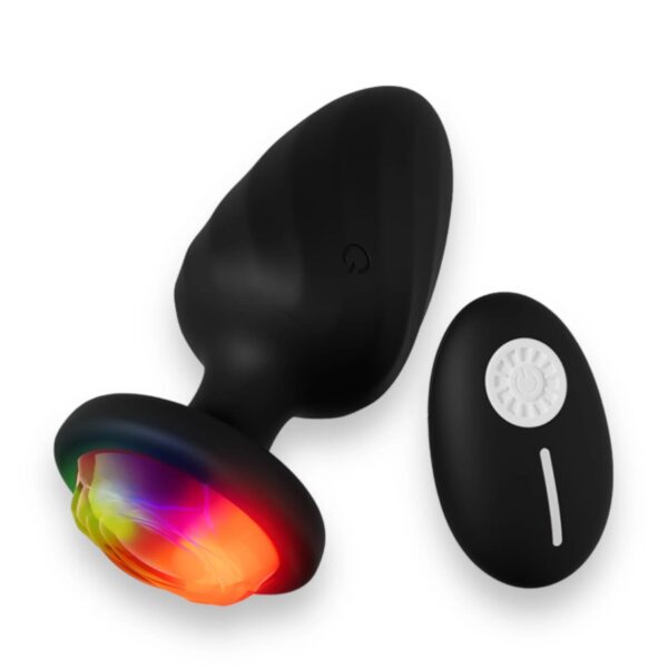 Power Escorts   Party Plug   Remote Plug Black, USB Rechargeable   10 Functions