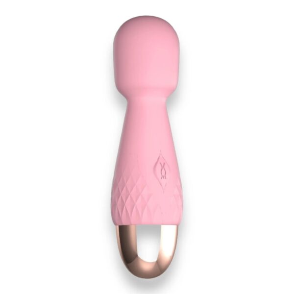 Power Escorts   Mini Wand De Luxe Pink   11,6 Cm / 4.5 Inch Silicone Wand Massager