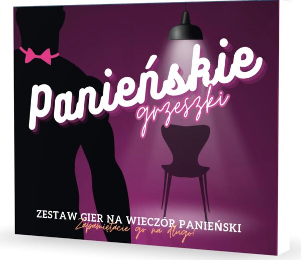 Panieńskie Grzeszki   zestaw gier na  wieczór panieński