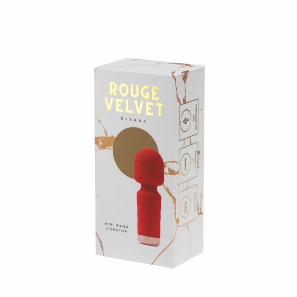 Rouge Velvet   Mini Wand Massager Vibrator