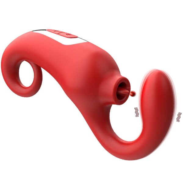 Wibrator Merfi, 10 vibration functions, 10 frequency tongue licking USB