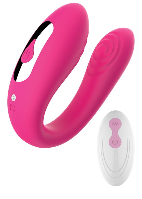 Stymulator   Massager Dual Vibrator USB 5 Functions / Remote Control