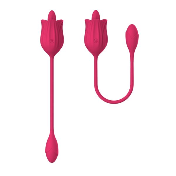 Stymulator   Licking massager with vibrating Egg USB 10 Functions