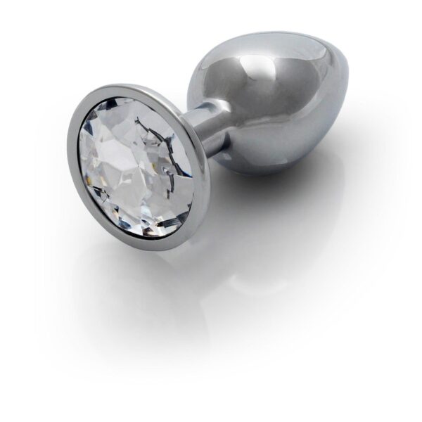 Round Gem Butt Plug   Small