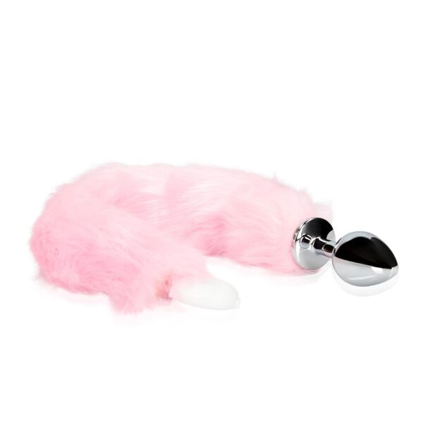 Light up Fox Tail with Metal Butt Plug