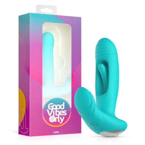 Good Vibes Only   Gina Flapping G spot Vibrator