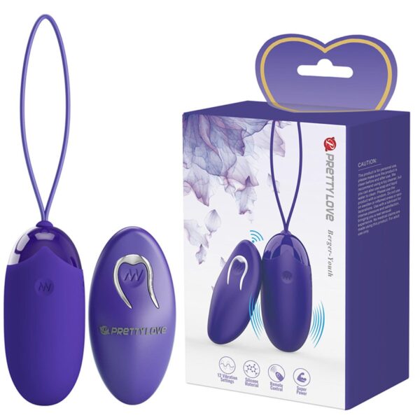 PRETTY LOVE   Berger   Youth,  Wireless remote control 12 vibration functions