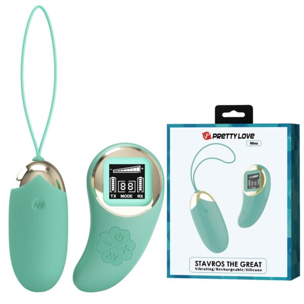 PRETTY LOVE   Mina 10 vibration functions 9 speed levels Wireless remote control