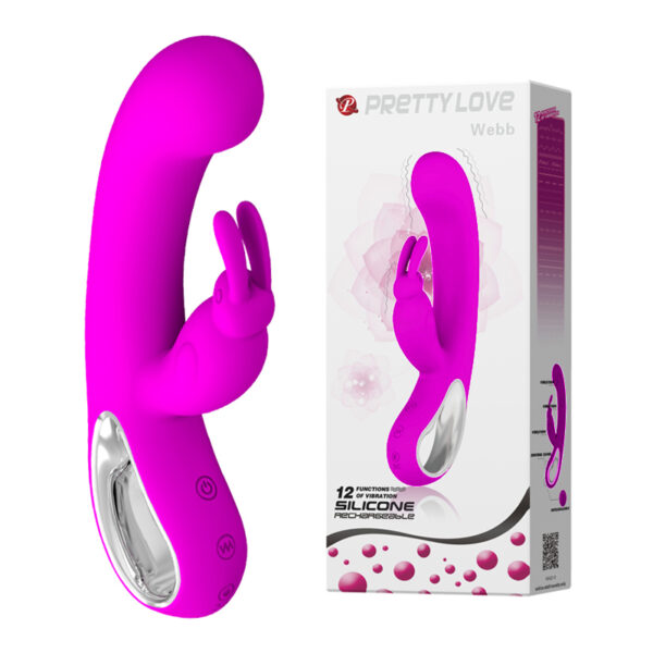 PRETTY LOVE   WEBB, PINK, USB, 12 function