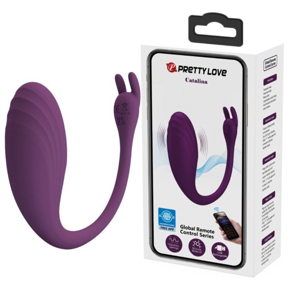 PRETTY LOVE   Catalina, 12 vibration functions Mobile APP Long distance Control