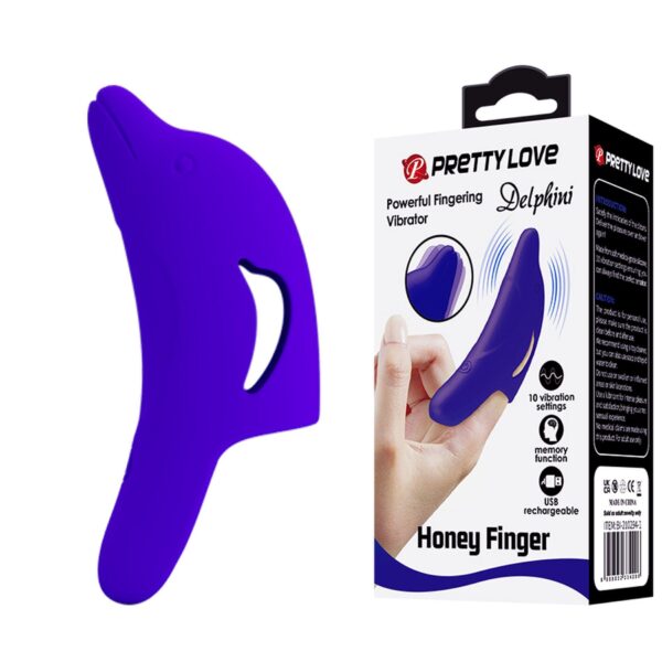 PRETTY LOVE   Delphini, Honey Finger 10 vibration functions