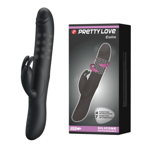 PRETTY LOVE   COLIN, USB, 7 vibration, 4 rotation