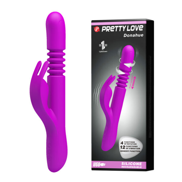 PRETTY LOVE   DONAHUE, USB, 12 vibration, 4 rotation