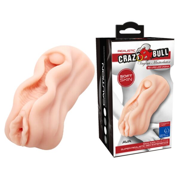 CRAZY BULL   AVA Realistic Vagina Masturbator, TPR