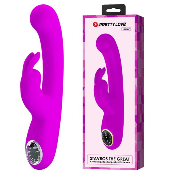 PRETTY LOVE   Lamar Purple, 10 vibration functions 9 speed levels