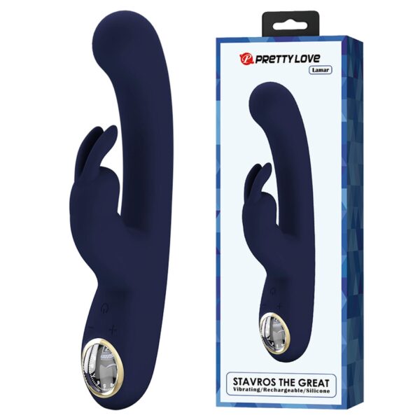PRETTY LOVE   Lamar Blue, 10 vibration functions 9 speed levels