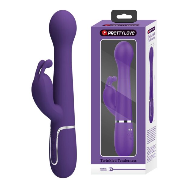 PRETTY LOVE   Dejon dark Purple, 7 vibration functions 4 thrusting settings 4 rotation functions