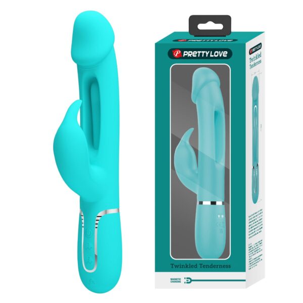 PRETTY LOVE   Kampas Green, 7 vibration functions 4 licking settings