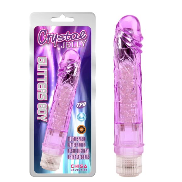 Glitters Boy   Purple