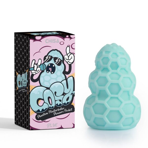 Phantom Masturbator Pleasure Pocket Blue