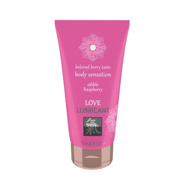 Żel SHIATSU Love lubricant edible RASPBERRY