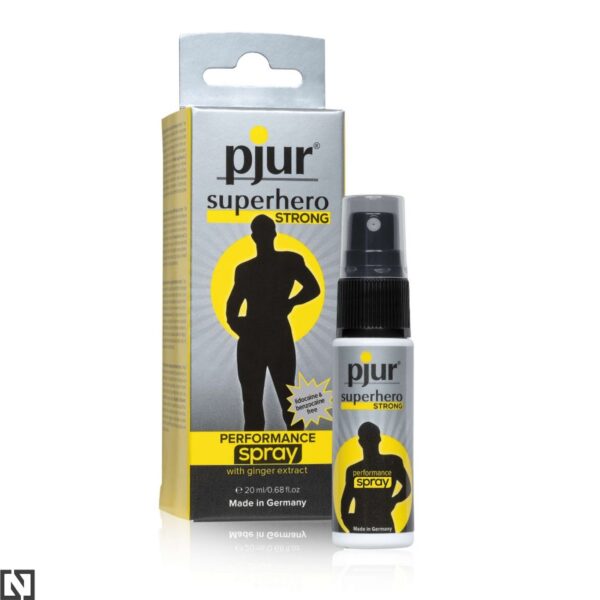 Żel/sprej pjur Superhero Strong Spray 20ml.