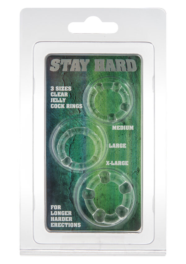 Stay Hard   Three Rings Transparent