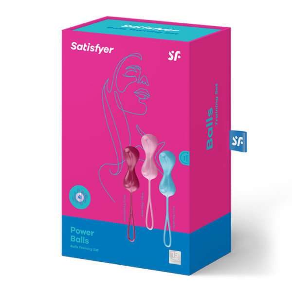 Zestaw Satisfyer Balls C02 double (set of 3) medium