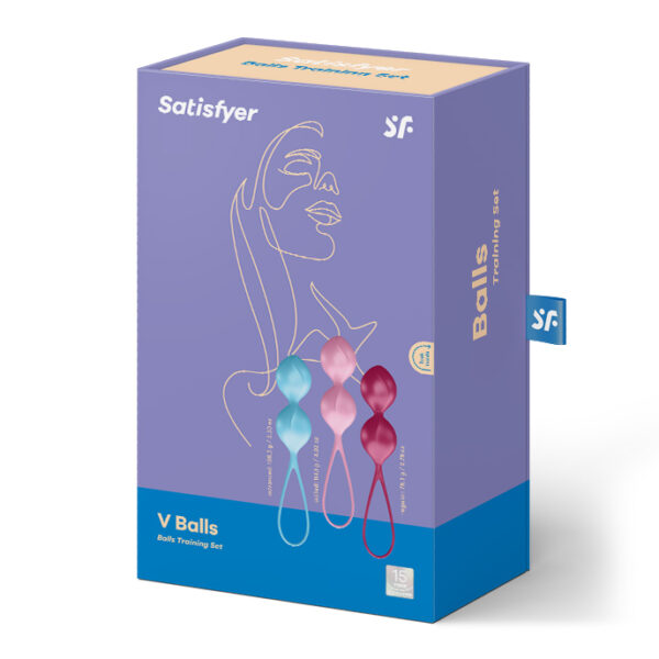 Zestaw Satisfyer Balls C03 double (set of 3) large