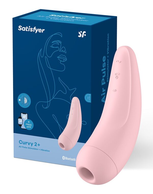 Wibrator   Curvy 2+ Air Pulse Stimulator + Vibration