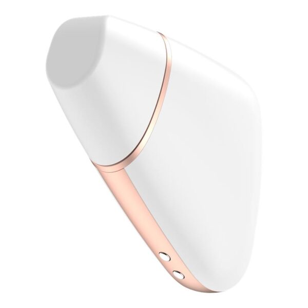 Wibrator   Love Triangle Air Pulse Stimulator + Vibration White
