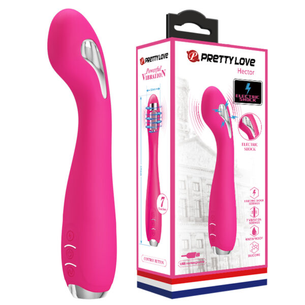 PRETTY LOVE   Hector, 7 vibration functions 5 electric shock functions