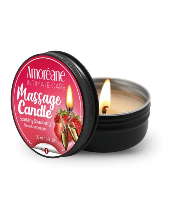 Świeca  Massage Candle Sparkling Strawberry 30ml