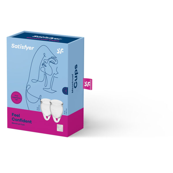 Tampony   Feel Confident Menstrual Cup (transparent)