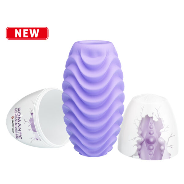 PRETTY LOVE   Romantic double sided egg PURPLE