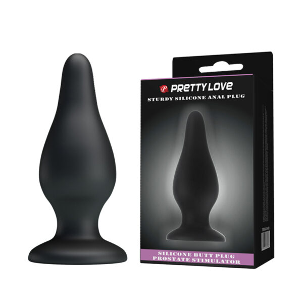 PRETTY LOVE  SILICONE BUTT PLUG ANAL, PROSTATE STIMULATOR