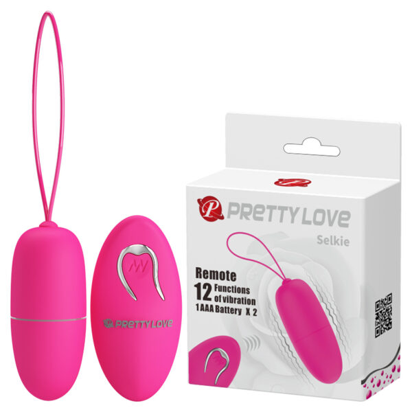 PRETTY LOVE  SELKIE, 12 vibration functions Wireless remote control