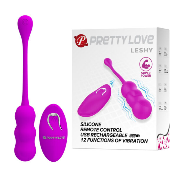 PRETTY LOVE  LESHY, 12 vibration functions Wireless remote control