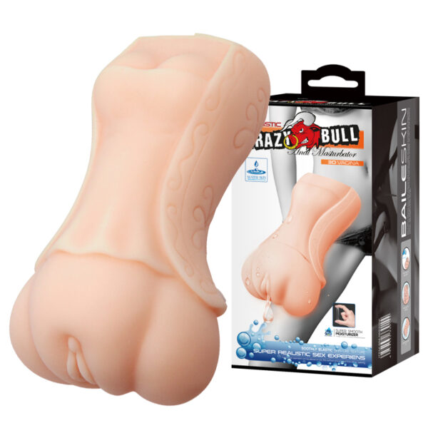 CRAZY BULL  3D VAGINA, Water lubricant