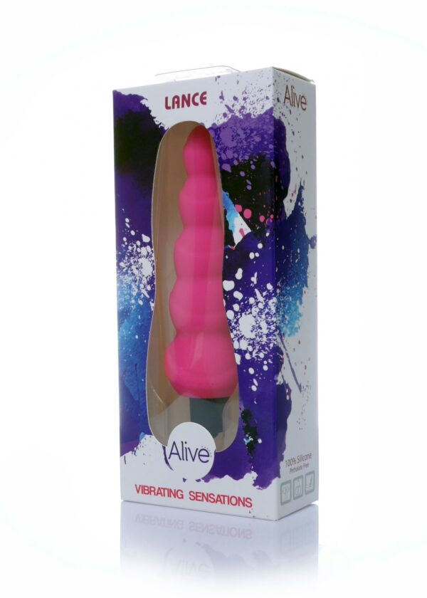 Plug/vibr Wibrator   Lance.Plug.Vibrator.Medical Silc.Pink