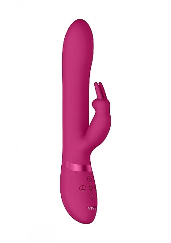 Amoris   Stimulating Beads Rabbit   Pink