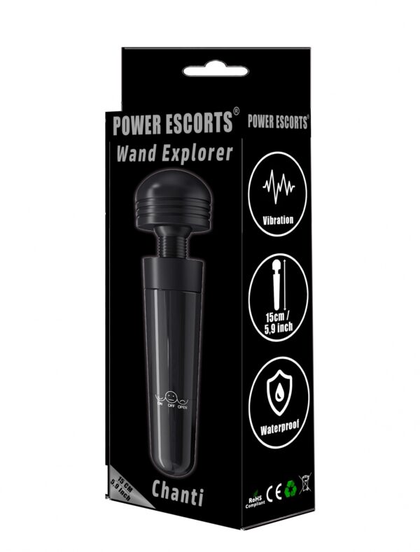 Wnd Explorer  Chanti Vibrator 15cm Black