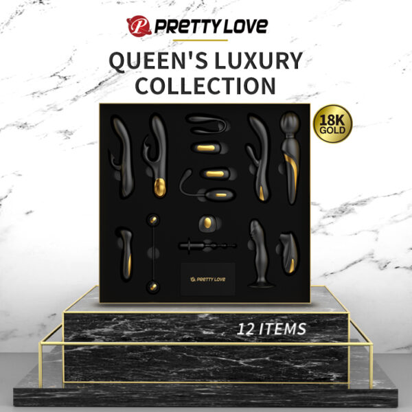 PRETTY LOVE   Golden Black Couples Set