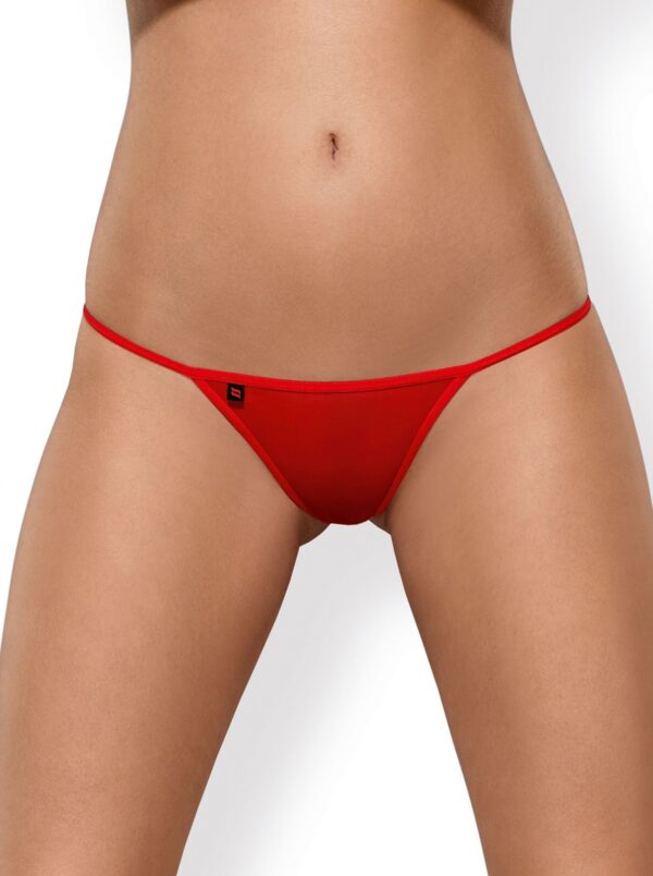 Bielizna Luiza stringi czerwone  S/M