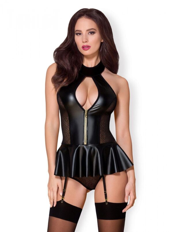 Bielizna 859 COR 1 gorset i figi  S/M