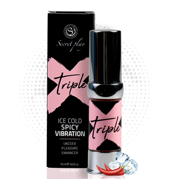 TRIPLE X   3 IN 1 UNISEX PLEASURE ENHANCER GEL 15 ML